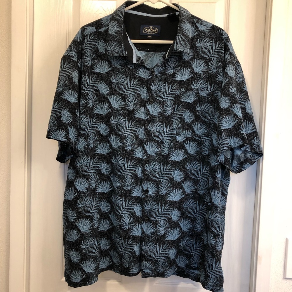 Nat Nast Button Down Short Sleeve Shirt